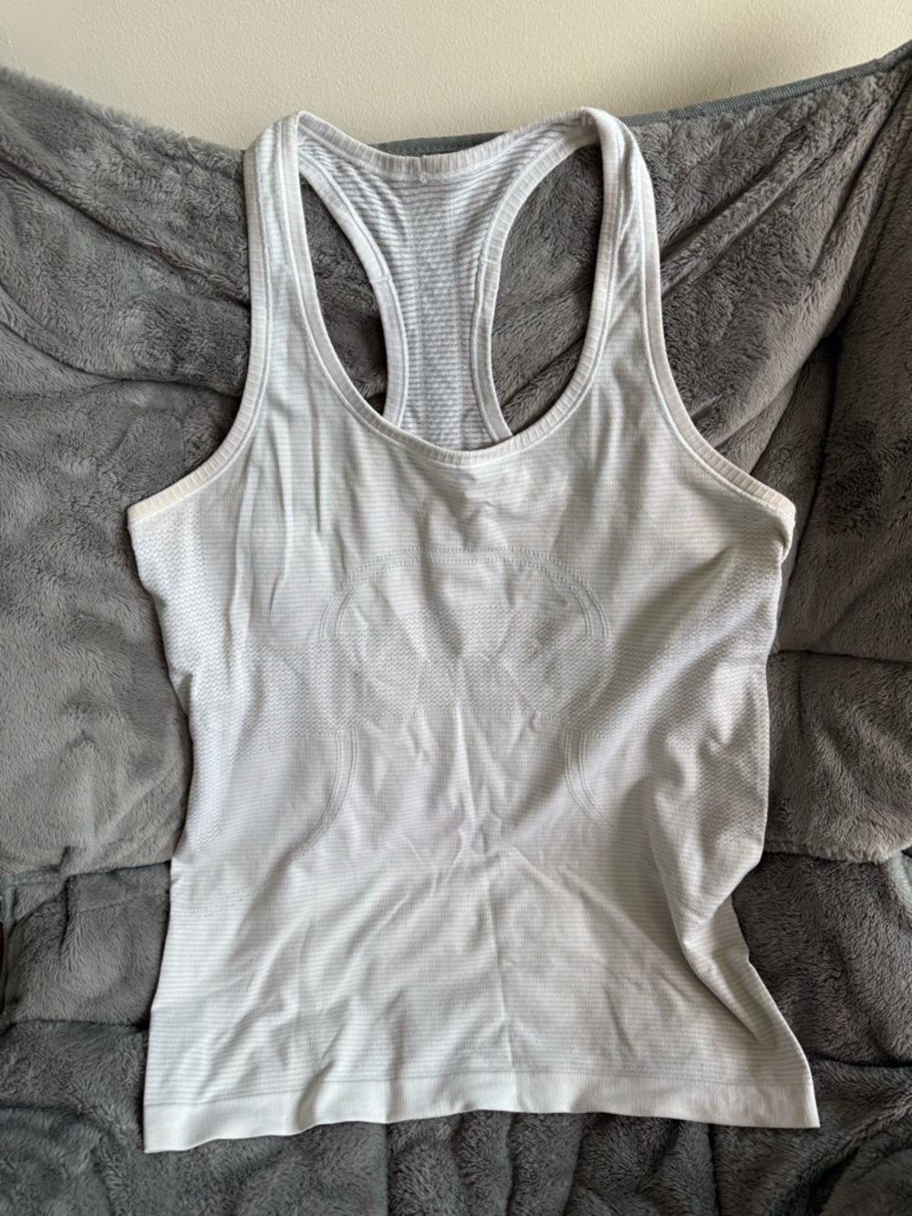 lululemon athletica White Racerback Tank